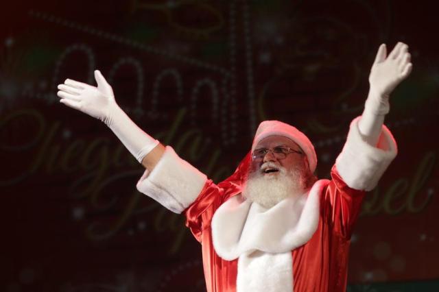 Chegada do Papai Noel abre programação do Brilha Porto Alegre