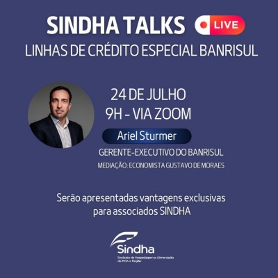 Associados SINDHA possuem benefícios adicionais nas linhas de crédito do Banrisul.