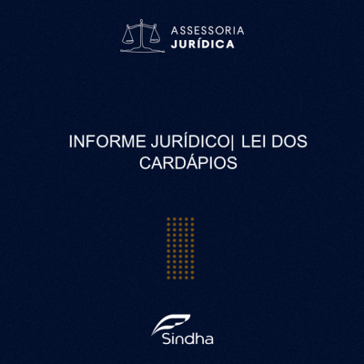 INFORME JURIDICO| LEI DOS CARDÁPIOS