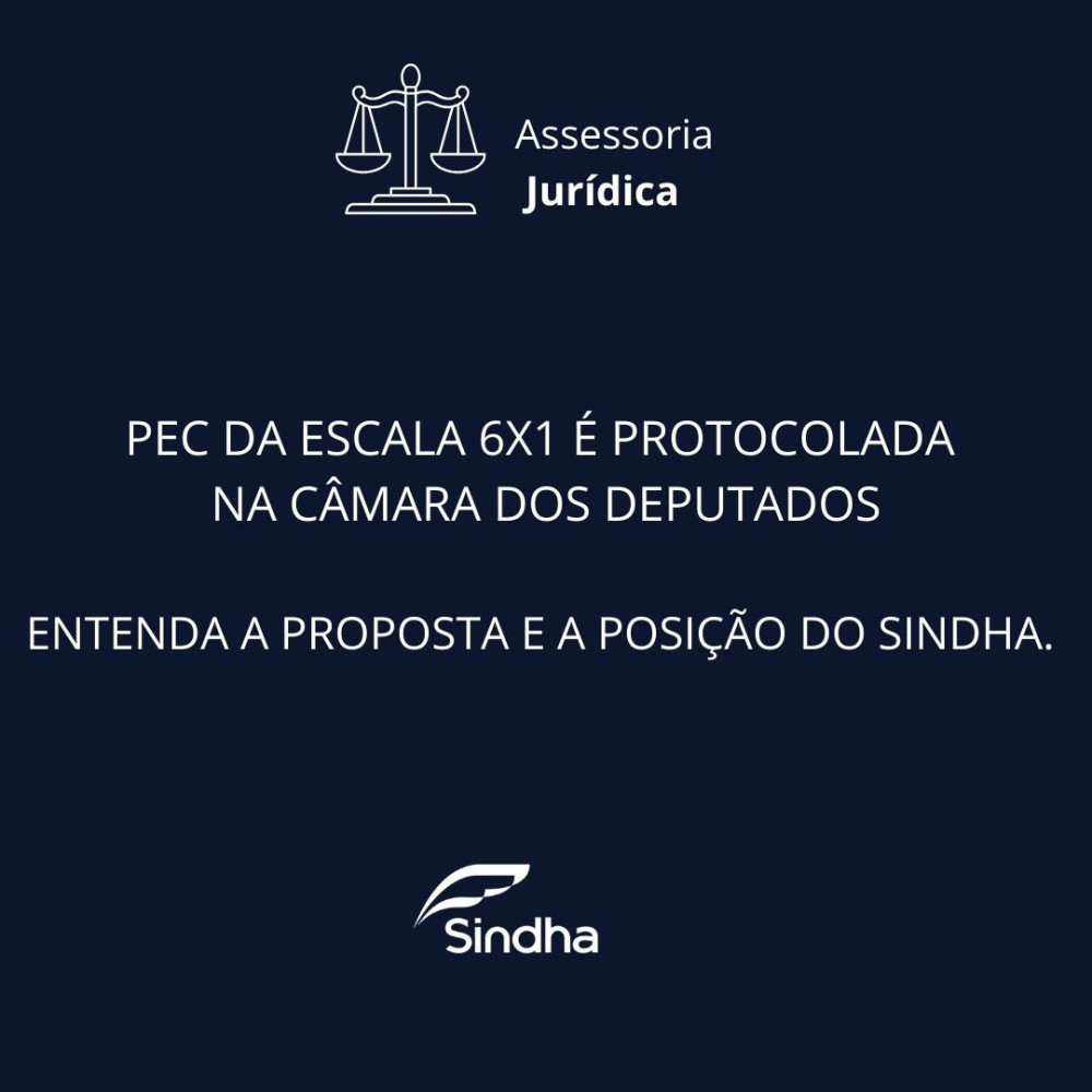 PEC da escala 6x1 é protocolada na Câmara dos Deputados