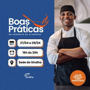 Boas Pr&aacute;ticas em Com&eacute;rcio de Alimentos - TARDE/NOITE
