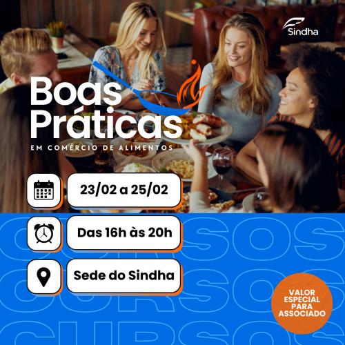 Boas Pr&aacute;ticas em Com&eacute;rcio de Alimentos - TARDE/NOITE