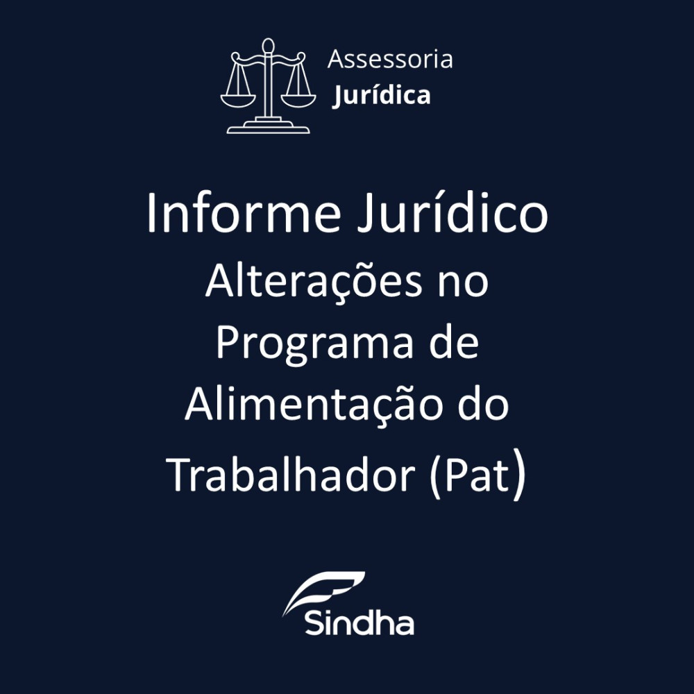Altera&ccedil;&otilde;es No Programa De Alimenta&ccedil;&atilde;o Do Trabalhador (PAT)