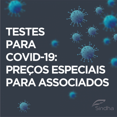 Teste COVID-19 a preços especiais. Aproveite os benefícios dessa parceria