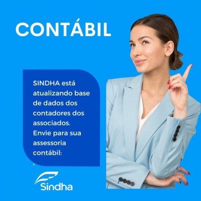 Contadores - Atualize seu cadastro junto ao Sindha- Shpoa