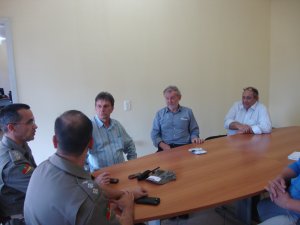 Reunião Com Tenente Coronel do Corpo de Bombeiros Adriano Krukoski Ferreira 