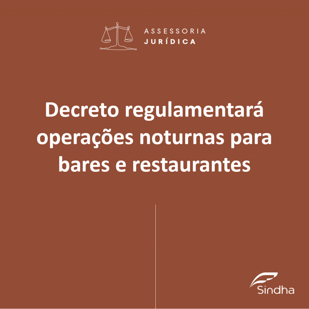 Informação exclusiva: Decreto regulamentará operações noturnas para bares e restaurantes