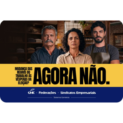 Com&eacute;rcio, servi&ccedil;os e turismo fazem apelo para que PEC do fim da escala 6x1 n&atilde;o seja votada antes das elei&ccedil;&otilde;es