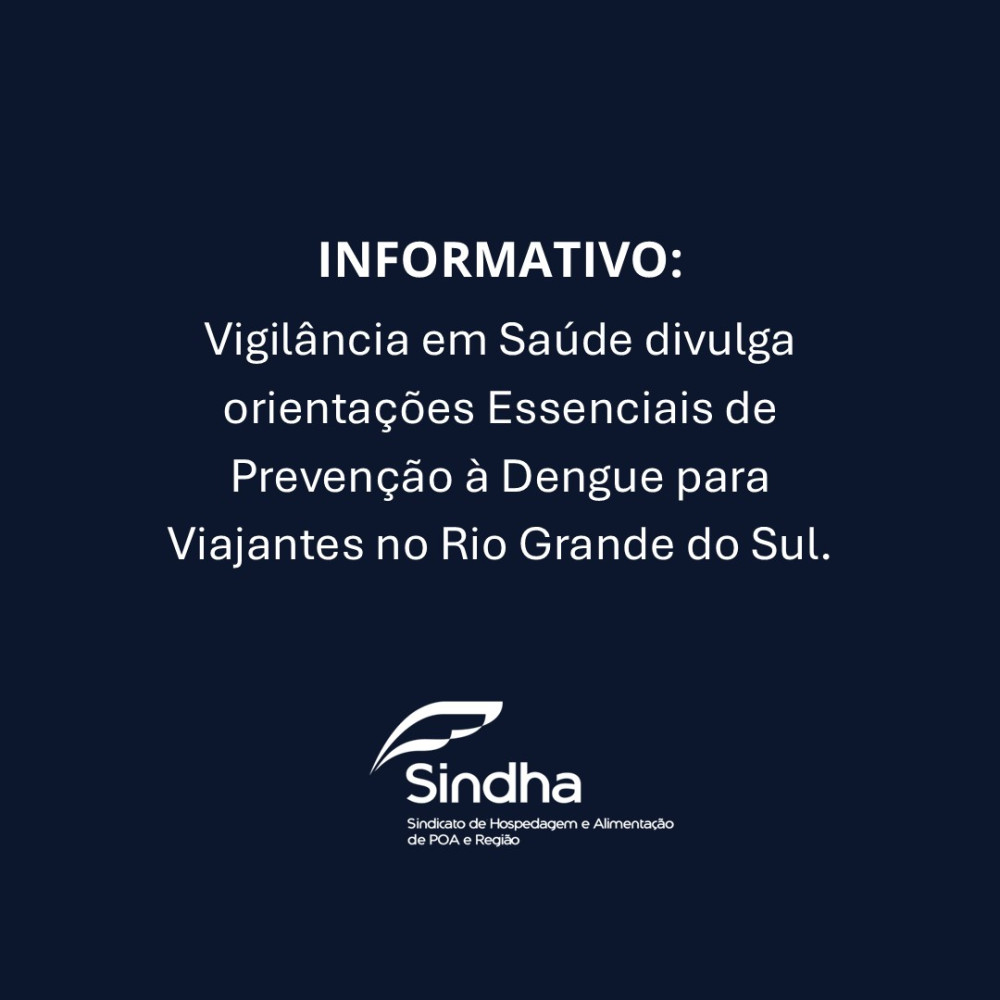 Vigilância em Saúde divulga orientações Essenciais de Prevenção à Dengue para Viajantes no Rio Grande do Sul