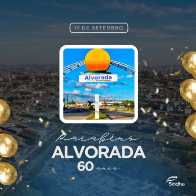 Parabéns, Alvorada pelos seus 60 anos!