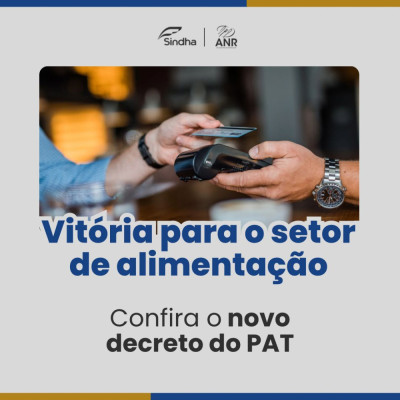Conquista importante para o setor de alimentação!