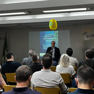 SINDHA recebe workshop sobre oportunidades no Viaduto Otávio Rocha e apresentação prévia do edital de concessão dos espaços
