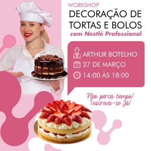 Decoração de Tortas e bolos - com NESTLÉ PROFESSIONAL