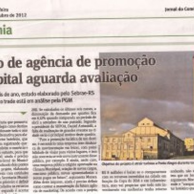 publicação Jornal do Comércio 22/10/2012