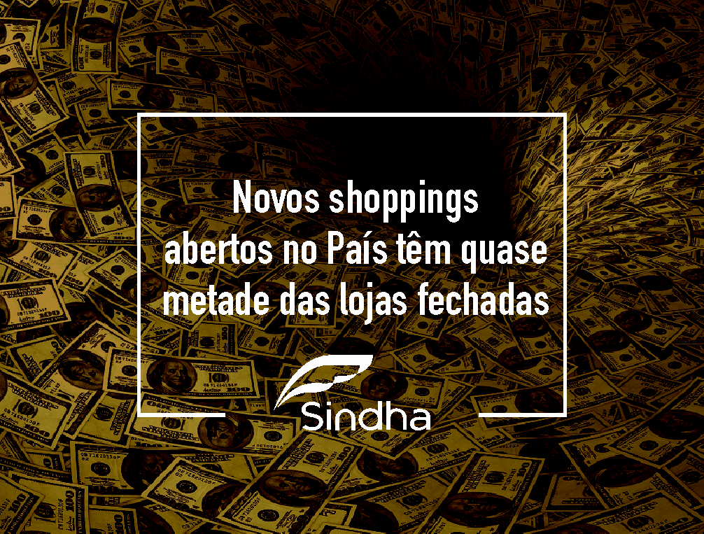 Novos shoppings abertos no País têm quase metade das lojas fechadas