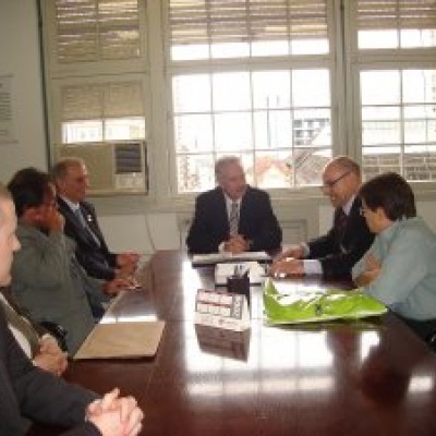 Reunião com o Secretário Municipal da Fazenda, Cristiano Tatsch.